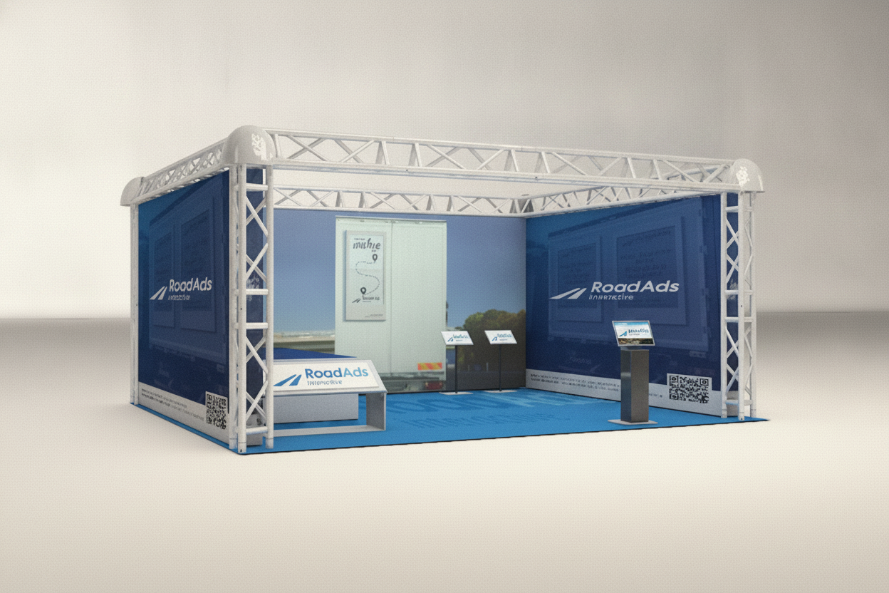 Messeauftritt & Showroom, RoadAds interactive