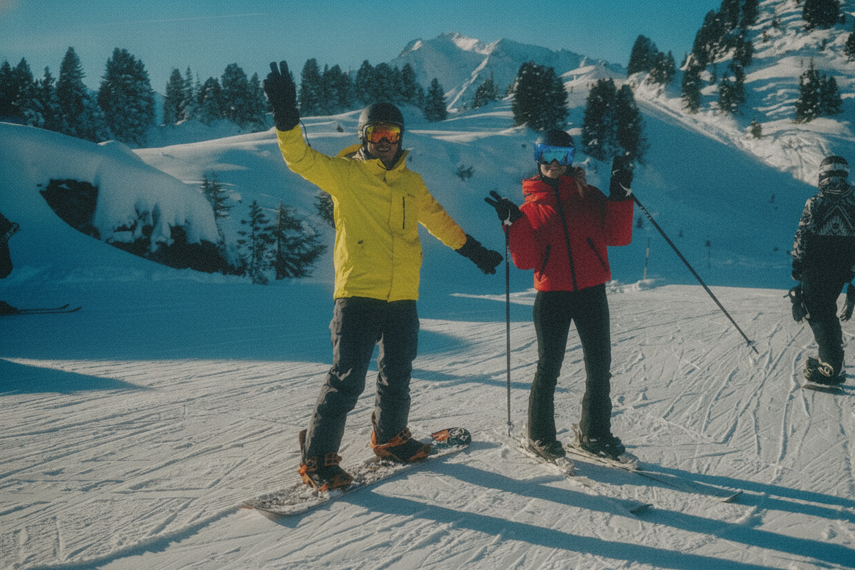 Ski-Ausfahrt, Aparted Team