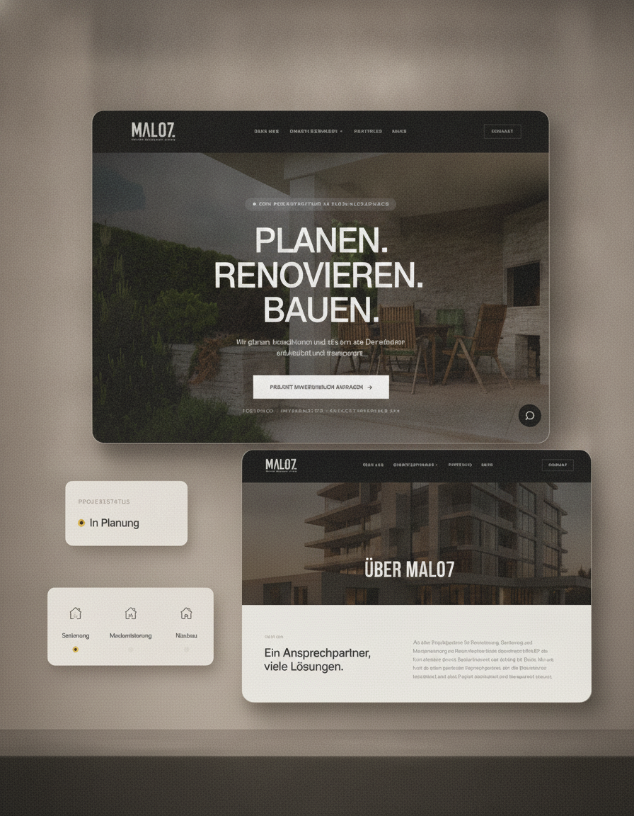Website-Konzeption MALO 7