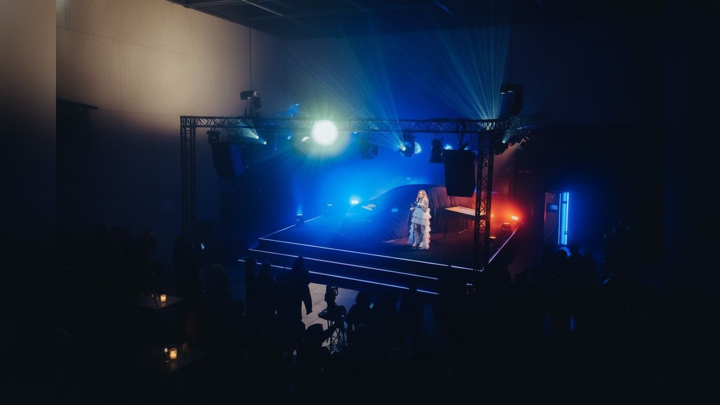 Bühnenbau & Lichtdesign, Night of the IONIQ 6