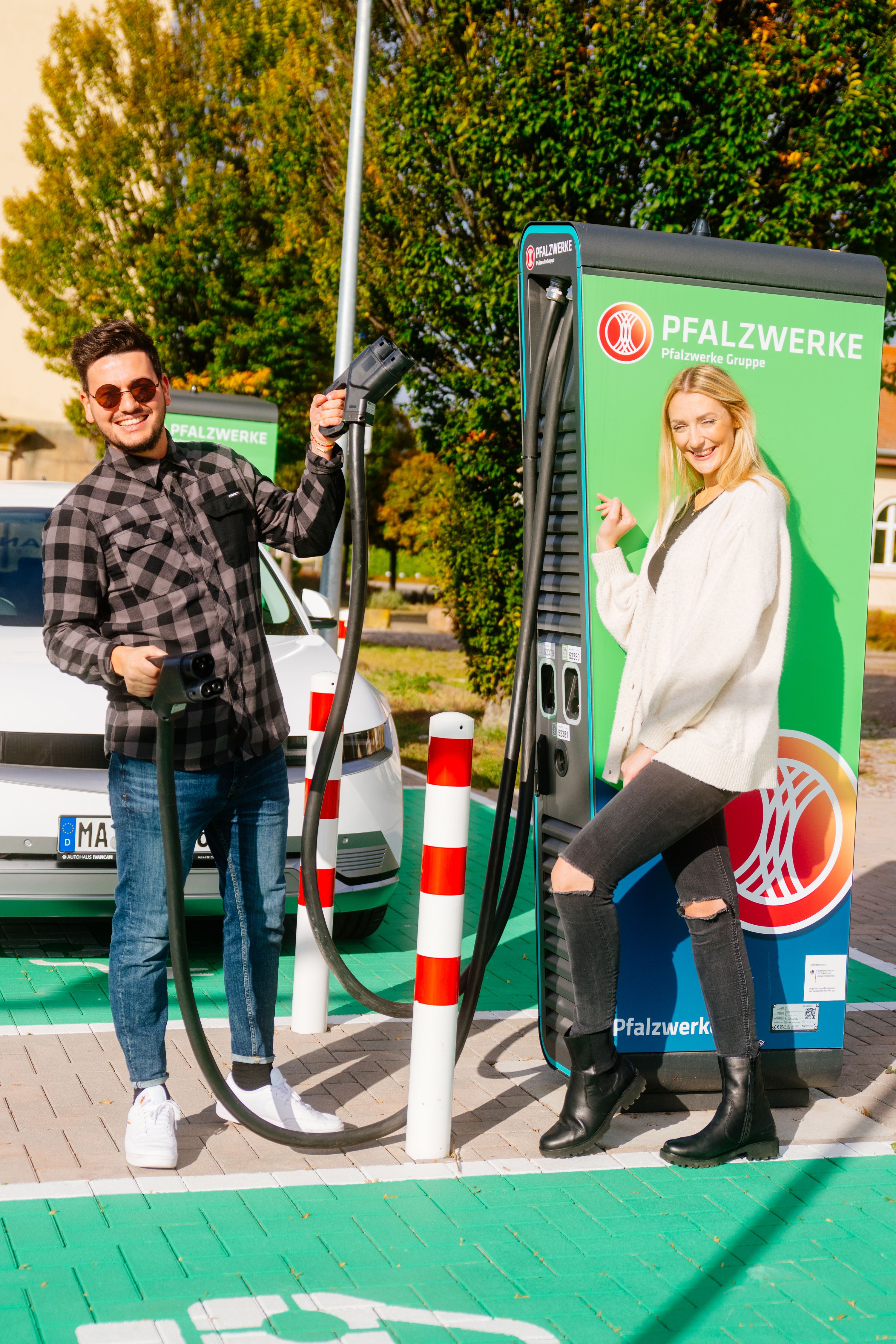 Influencer-Marketing, Schnellladesäulen, Bild 1